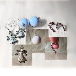 Christmas earring set! 3 sets of earrings!!